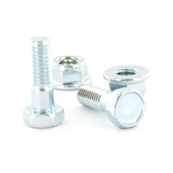 Moto-Master, Disc bolt M6*20 Hexagon + Nut 1pcs, REAR FRONT