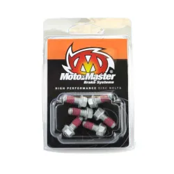 Moto-Master, Skiv bult M6*13 Hexagon 6pcs, REAR FRONT
