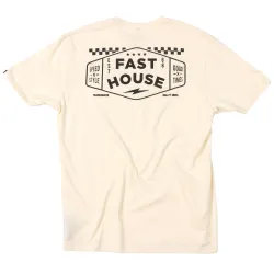 Fasthouse, Station SS Tee, Natural, ADULT, S