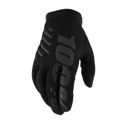 100%, BRISKER GLOVES, ADULT, BLACK
