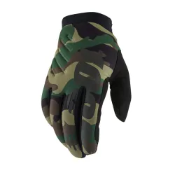 100%, BRISKER GLOVES, ADULT, CAMO