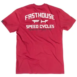 Fasthouse, Elevate SS Tee, Cardinal, ADULT
