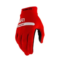 100%, RIDECAMP Gloves Red