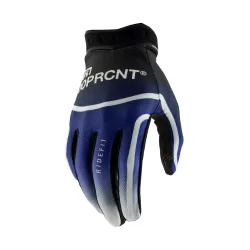 100%, RIDEFIT Gloves Blue, ADULT, BLUE
