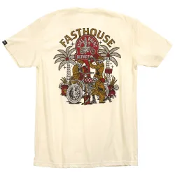 Fasthouse, Macabre Tee, Natural, ADULT, S