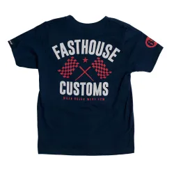 Fasthouse, Youth 68 Trick Tee, Midnight, KID