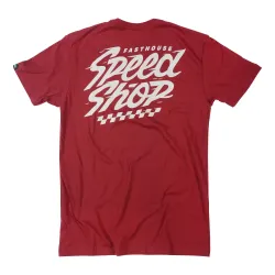 Fasthouse, Haste Tee, Cardinal, ADULT, M