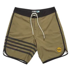 Fasthouse, Bomber 18" Boardshort, Olive, ADULT, 28