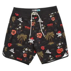 Fasthouse, Tribe 18" Boardshort, Black, ADULT, 28