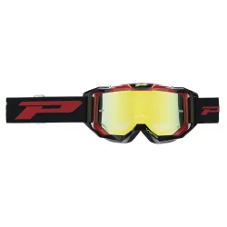 Progrip, 3303 VISTA, ADULT, BLACK GOLD RED