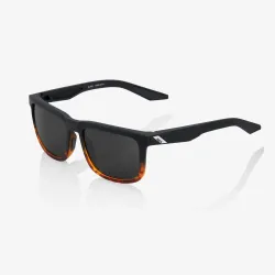 100%, BLAKE - Soft Tact Fade Black / Havana - Black Mirror Lens, ADULT