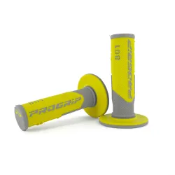 Progrip, 801 Dual Density Half Waffle Grip, YELLOW