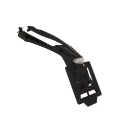 Rtech, Rear light/rear fender, Integra Led, removable plate holder, BLACK