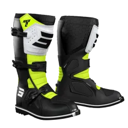 Shot, BOOTS RACE 2, KID, BLACK NEON WHITE YELLOW