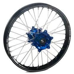 Haan Wheels, Complete Wheel A60, REAR, 18", BLACK BLUE