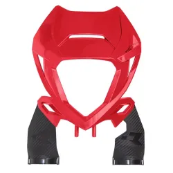 Rtech, Headlight Replacement Mask, RED