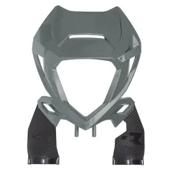 Rtech, Headlight Replacement Mask, GREY