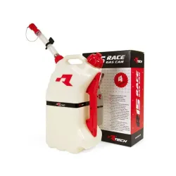Rtech, Gas can, Flex-Hose 15L, RED