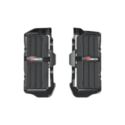 Rtech, Oversized Radiator Louvres Reinforced, BLACK