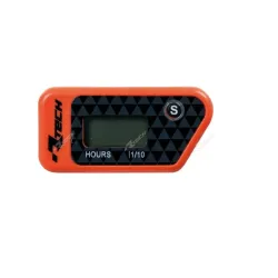 Rtech, Hour/Service Meter, Wireless/Eraseable, ORANGE