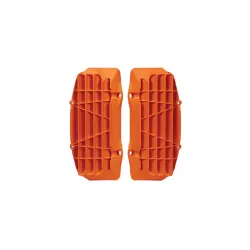 Rtech, Oversized Radiator Louvres Reinforced, ORANGE