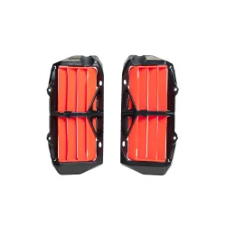 Rtech, Oversized Radiator Louvres Reinforced, ORANGE