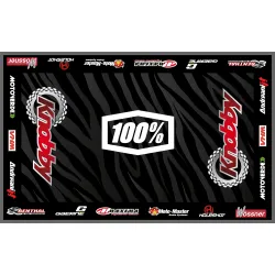 Knobby, "LOGO" Environmental Pit Mat 160 X 100 cm