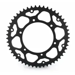 Holeshot, Rear Sprocket Steel, 420, BLACK
