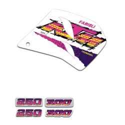 Tecno-X, Sticker KTM 4-T, 93-99