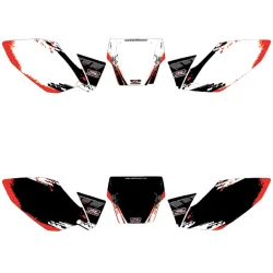 Why Stickers, Precut Number Plate Stickers, WHITE