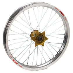 Haan Wheels, Complete Wheel, FRONT, 21", BRONZE SILVER